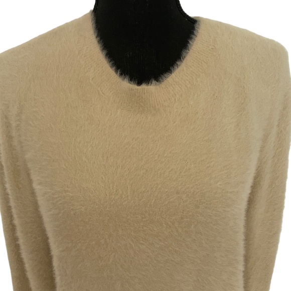 SPIRITUAL GANGSTER Fuzzy Sweater, Size Medium - Picture 3 of 6